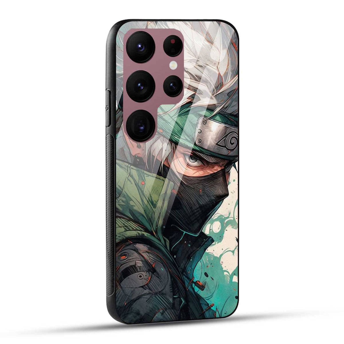 Samsung Galaxy S23 Ultra 5G Back Cover Multicolour Cartoon anime Printed Glass Case
