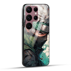 Samsung Galaxy S23 Ultra 5G Back Cover Multicolour Cartoon anime Printed Glass Case