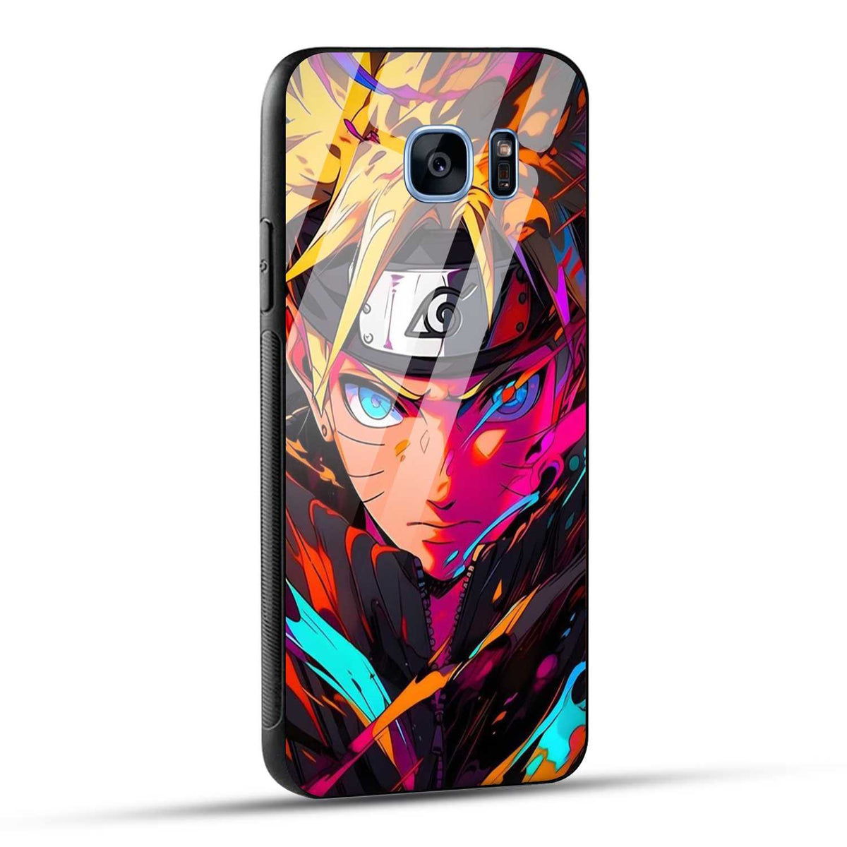 Samsung Galaxy S7 Edge Back Cover Colourful Cartoon anime Printed Glass Case