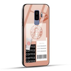 Samsung Galaxy S9 Plus Starbucks Coffee Printed Glass Case