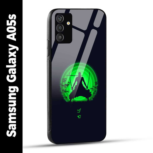Samsung Galaxy A05s Back Cover Zoro Printed Glass Case