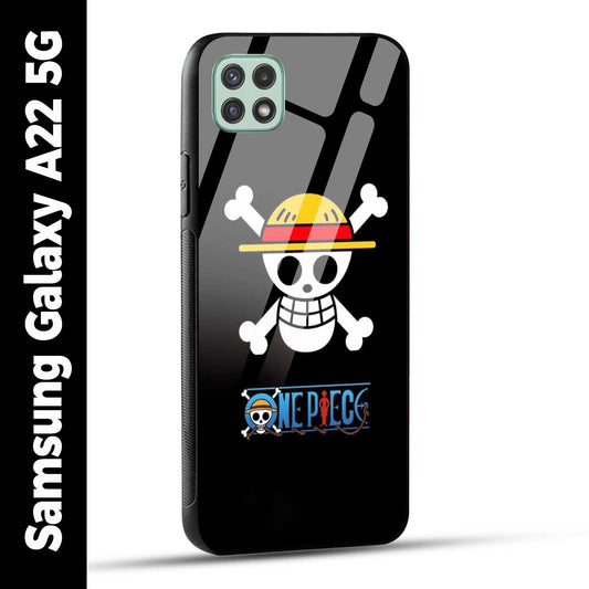 Samsung Galaxy A22 5G Back Cover One Piece Printed Glass Case