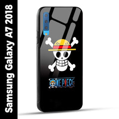 Samsung Galaxy A7 2018 Back Cover One Piece Printed Glass Case