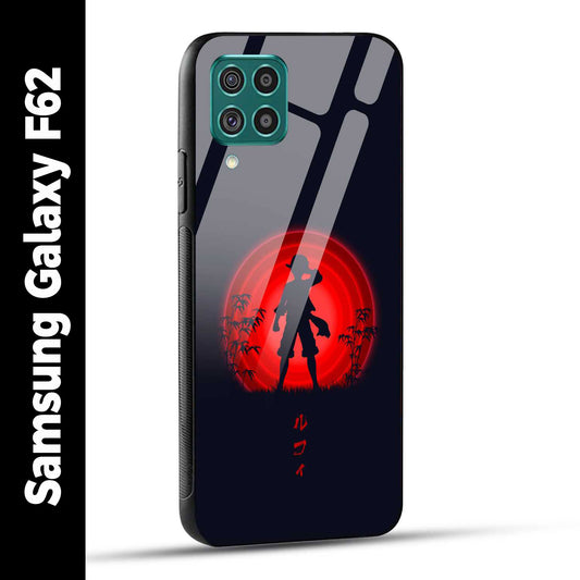 Samsung Galaxy F62 Back Cover Luffy One Piece Printed Glass Case