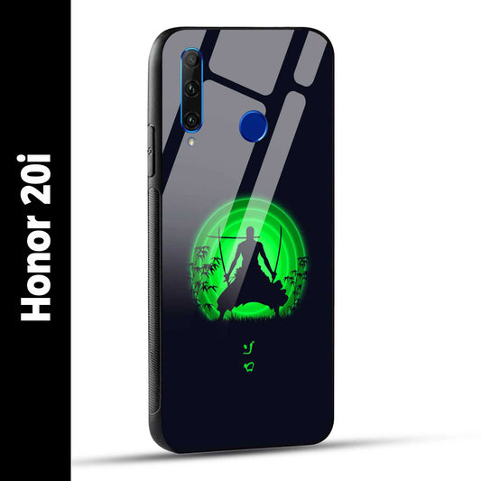 Honor 20i Back Cover Zoro Printed Glass Case