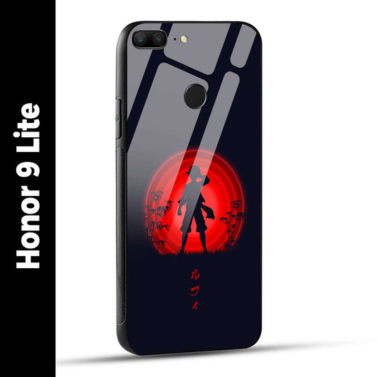 Honor 9 Lite Back Cover Luffy One Piece Printed Glass Case