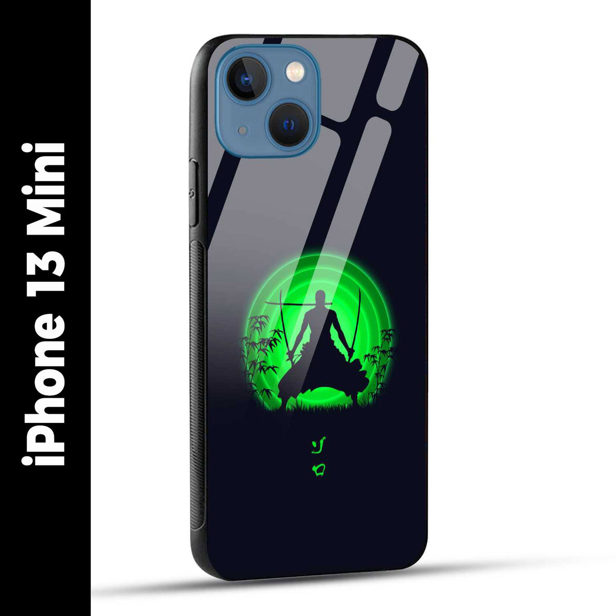 iPhone 13 Mini Back Cover Zoro Printed Glass Case