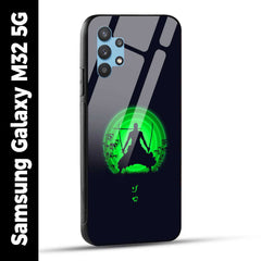 Samsung Galaxy M32 5G Back Cover Zoro Printed Glass Case