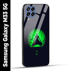 Samsung Galaxy M33 5G Back Cover Zoro Printed Glass Case