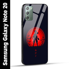 Samsung Galaxy Note 20 Back Cover Luffy One Piece Printed Glass Case
