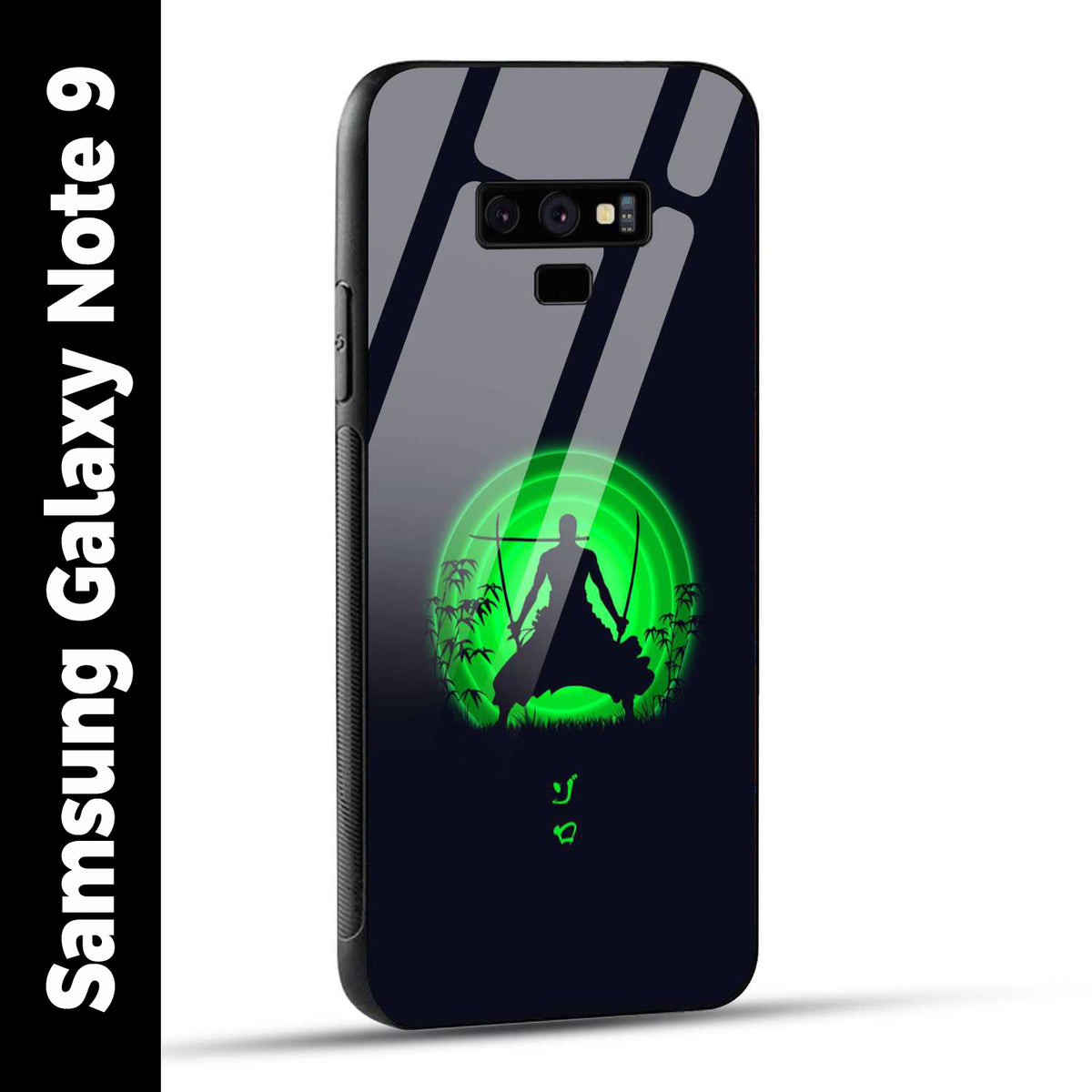 Samsung Galaxy Note 9 Back Cover Zoro Printed Glass Case