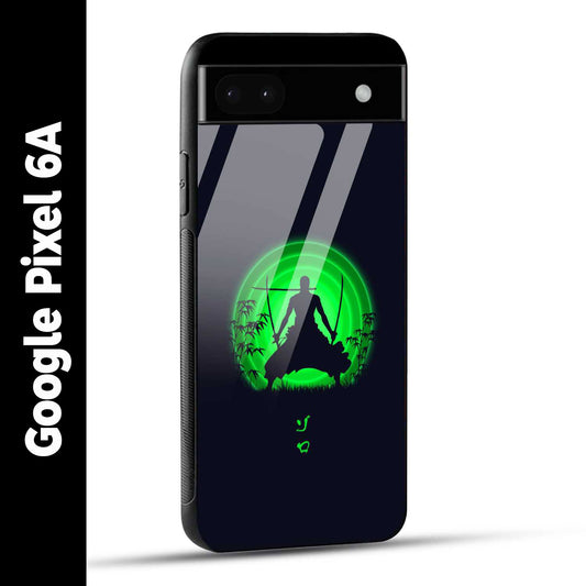 Google Pixel 6A Back Cover Zoro Printed Glass Case