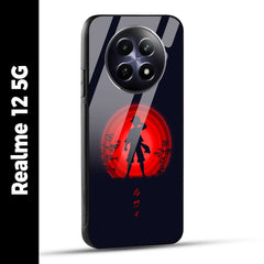 Realme 12 5G Back Cover Luffy One Piece Printed Glass Case
