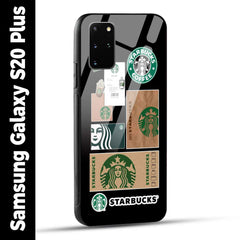Samsung Galaxy S20 Plus Back Cover Starbucks Filter Coffee Printed Glass Case
