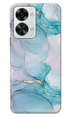 OnePlus Nord 2T 5G Back Cover Blue Marble Printed Hard Case