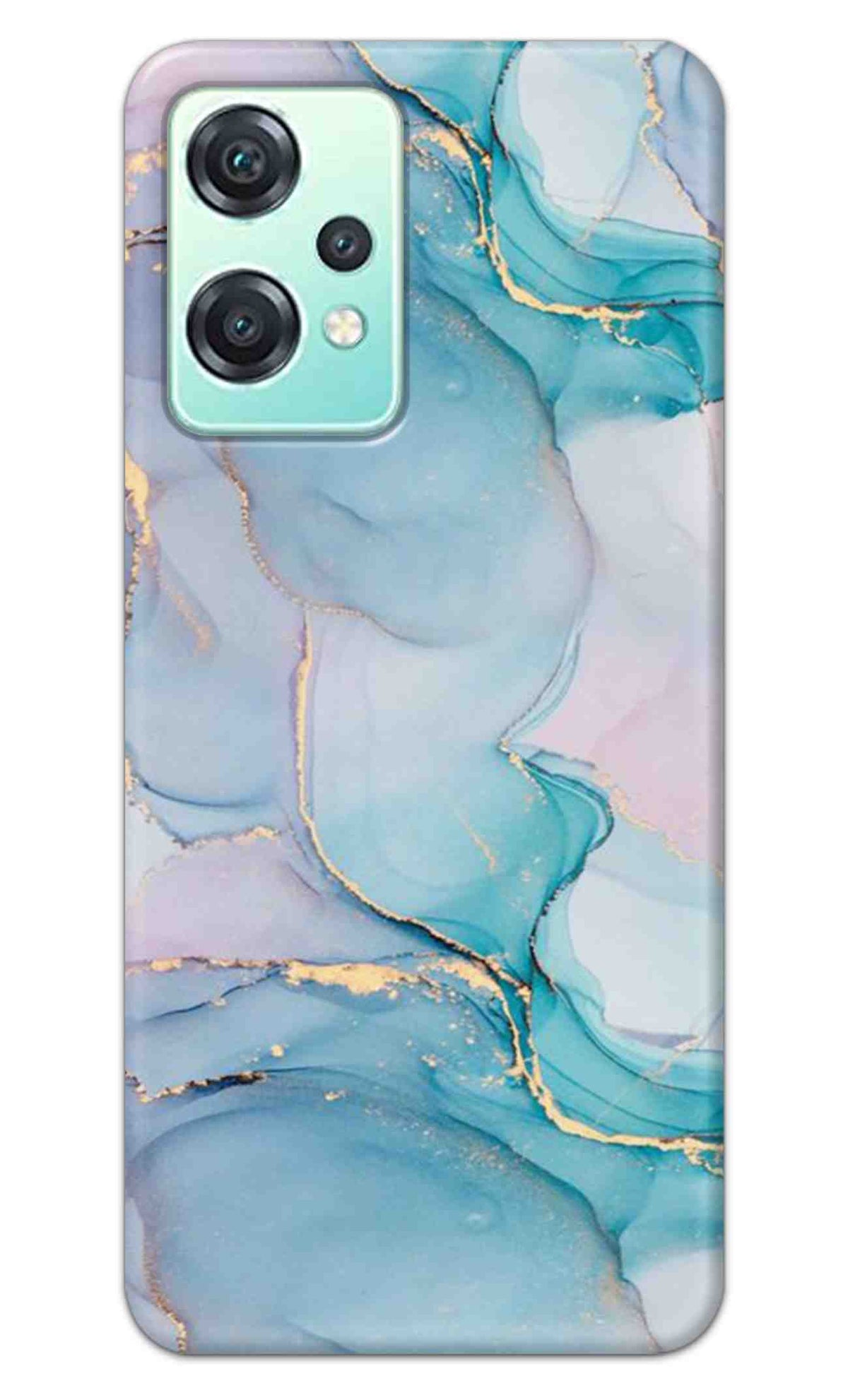 OnePlus Nord CE 2 Lite 5G Back Cover Blue Marble Printed Hard Case