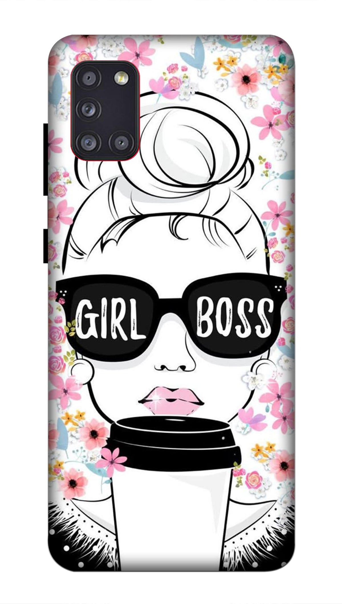 Samsung Galaxy A31 Back Cover Girl Boss Printed Hard Case