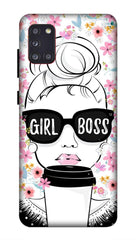 Samsung Galaxy A31 Back Cover Girl Boss Printed Hard Case
