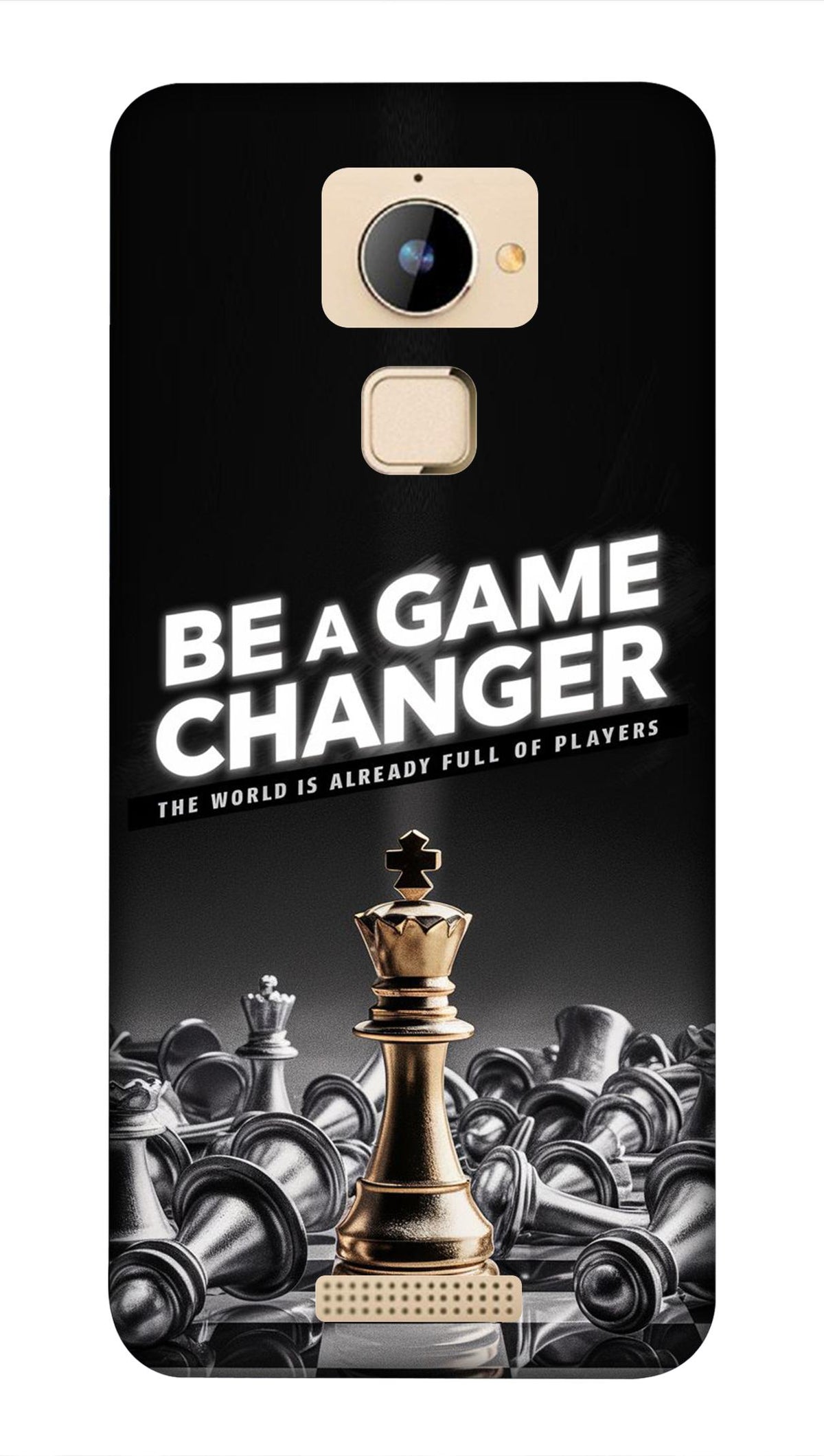 Coolpad Note 3 Back Cover | Coolpad Note 3 Plus Back Cover Be a Game Changer Printed Hard Case
