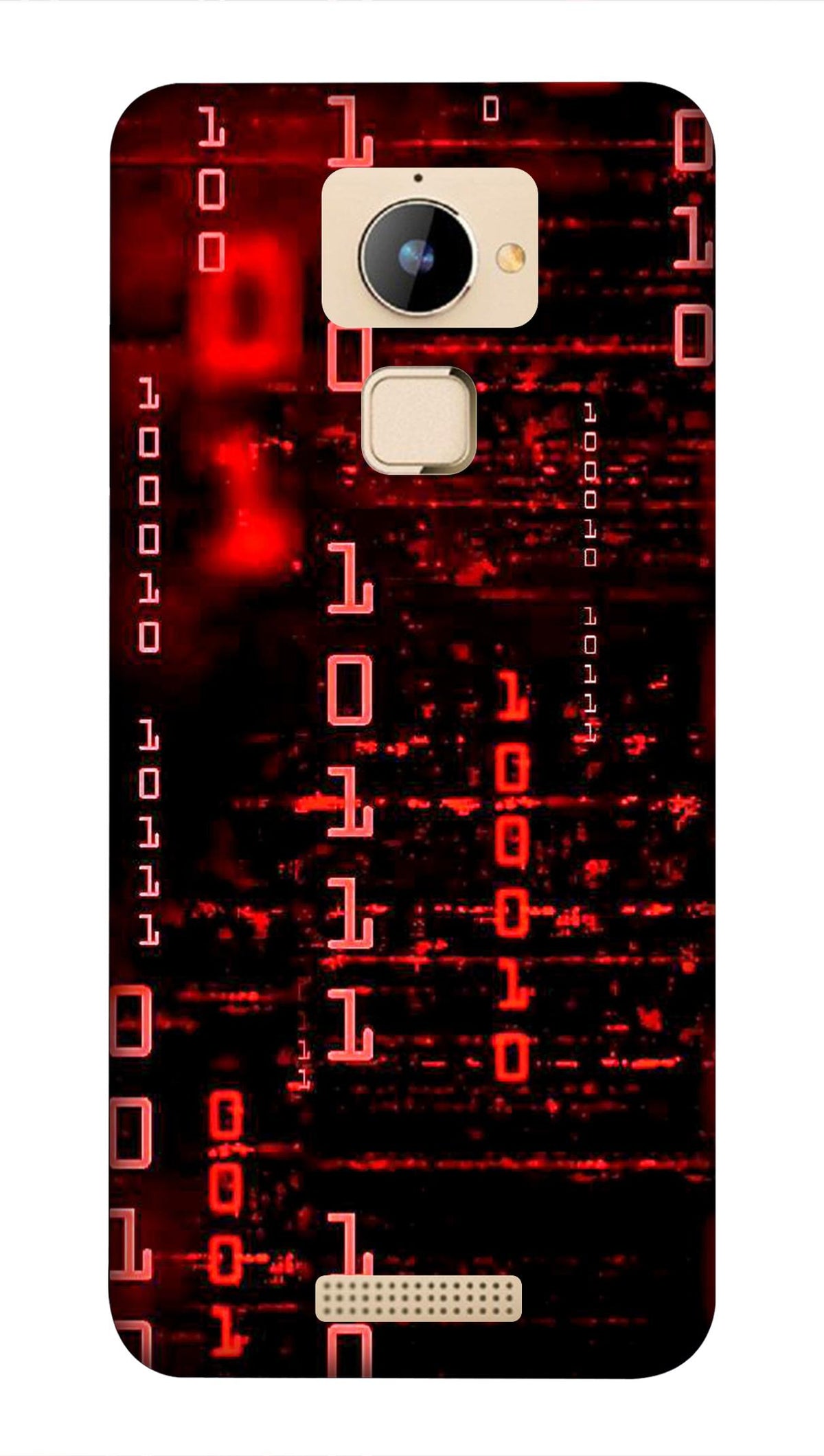 Coolpad Note 3 Lite Back Cover Red Coding Printed Hard Case