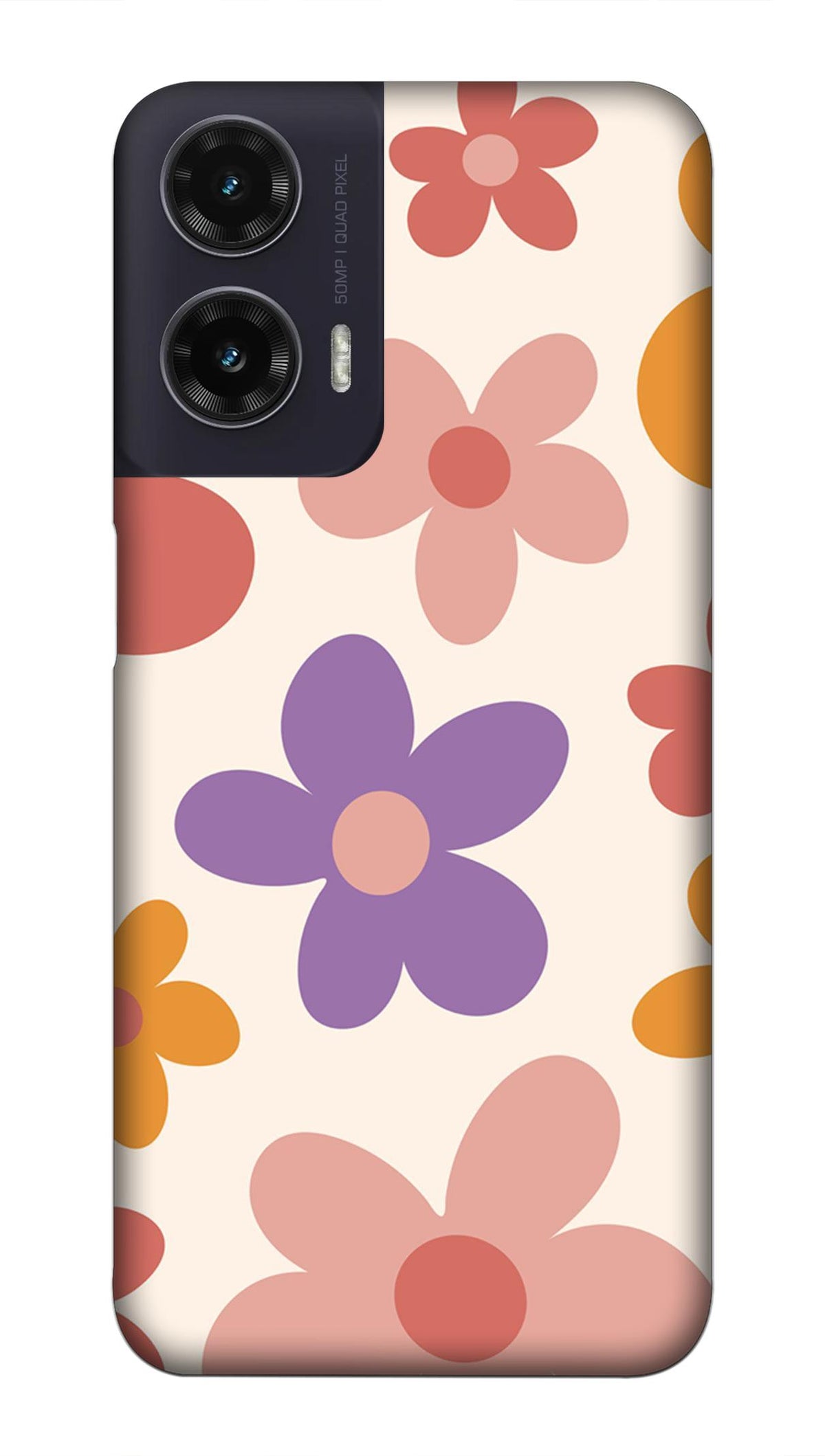 Premium Moto G35 Back Cover | Stylish Moto G 35 Back Cover | Enhanced Durability and Perfect Fit for Motorola G35 Back CoverFloral Art Of Doodle Printed Hard Case