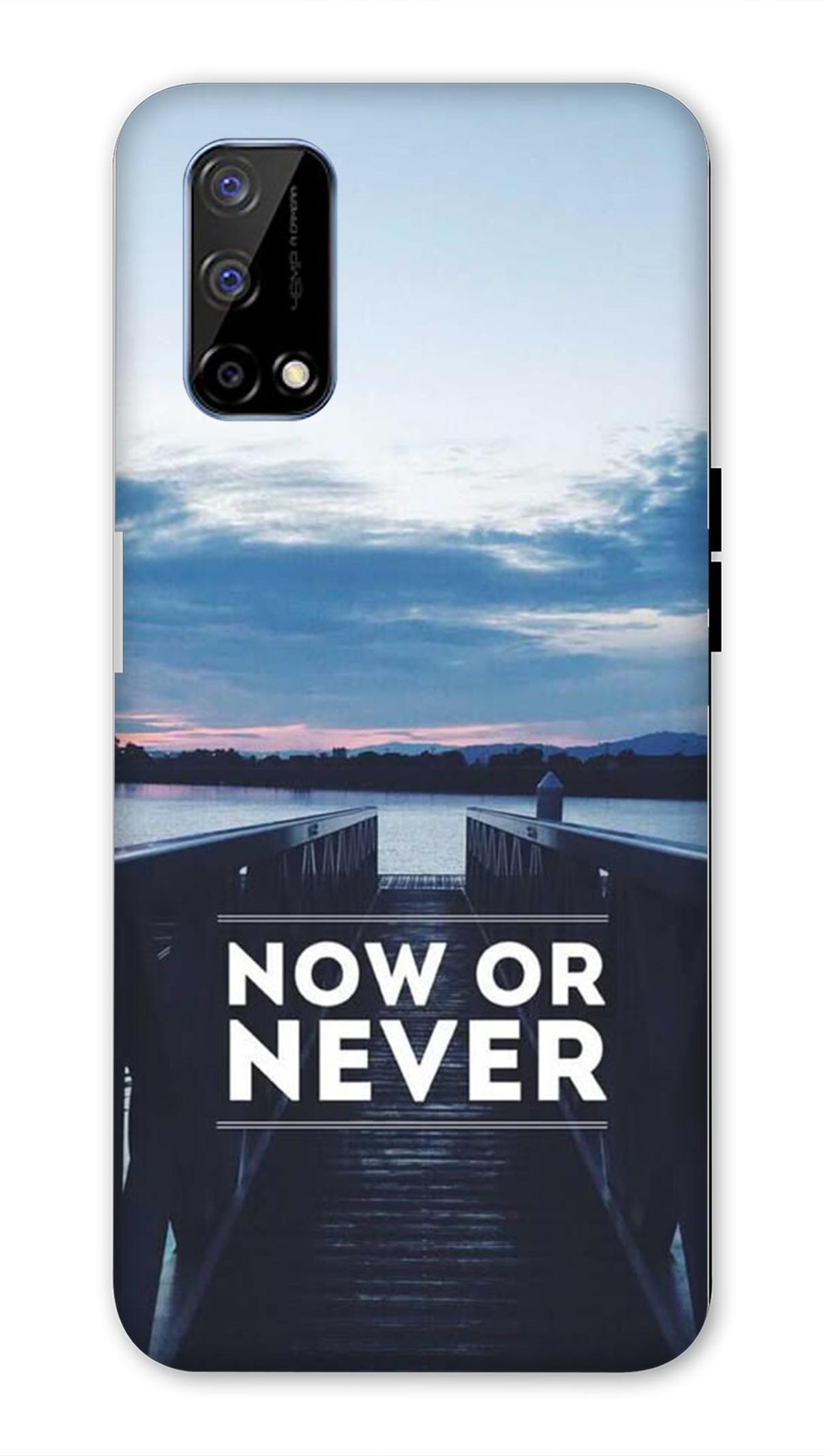 Realme Narzo 30 Pro 5G Back Cover Now Or Never Printed Hard Case