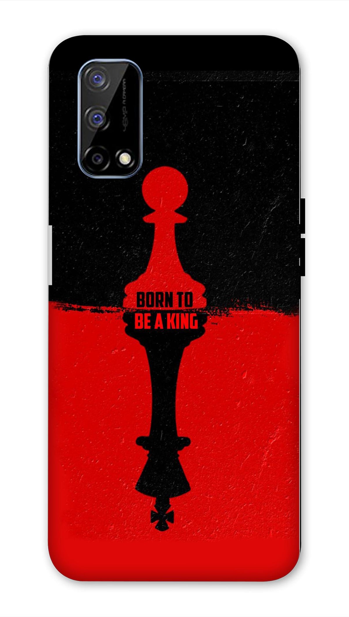 Realme Narzo 30 Pro 5G Back Cover Born To Be a King Printed Hard Case