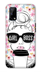 Realme Narzo 30 Pro 5G Back Cover Girl Boss Printed Hard Case