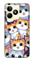 REALME NARZO N53 /REALME C53 Back Cover Cat Printed Hard Case