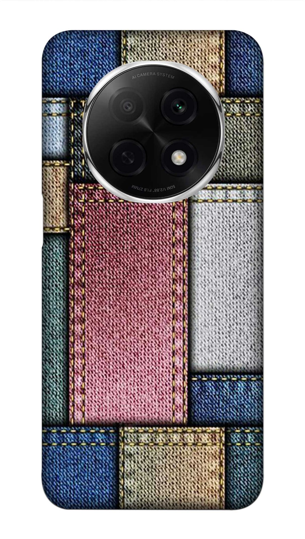 Oppo F29 Pro 5G Back Cover | Sleek Oppo F29 Pro 5+G Back Cover | Premium Oppo F29 Pro Back Cover for Enhanced Protection |Seamless Denim Texture Printed Hard Case