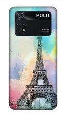 Poco M4 Pro 4G Back Cover Tower Printed Hard Case