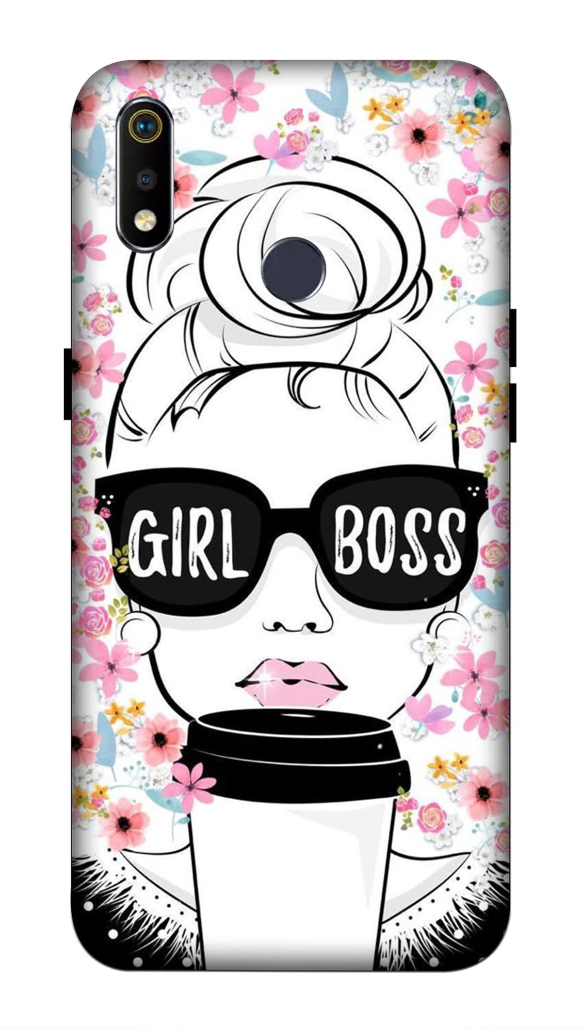 Realme 3 / Realme 3i Back Cover Girl Boss Printed Hard Case