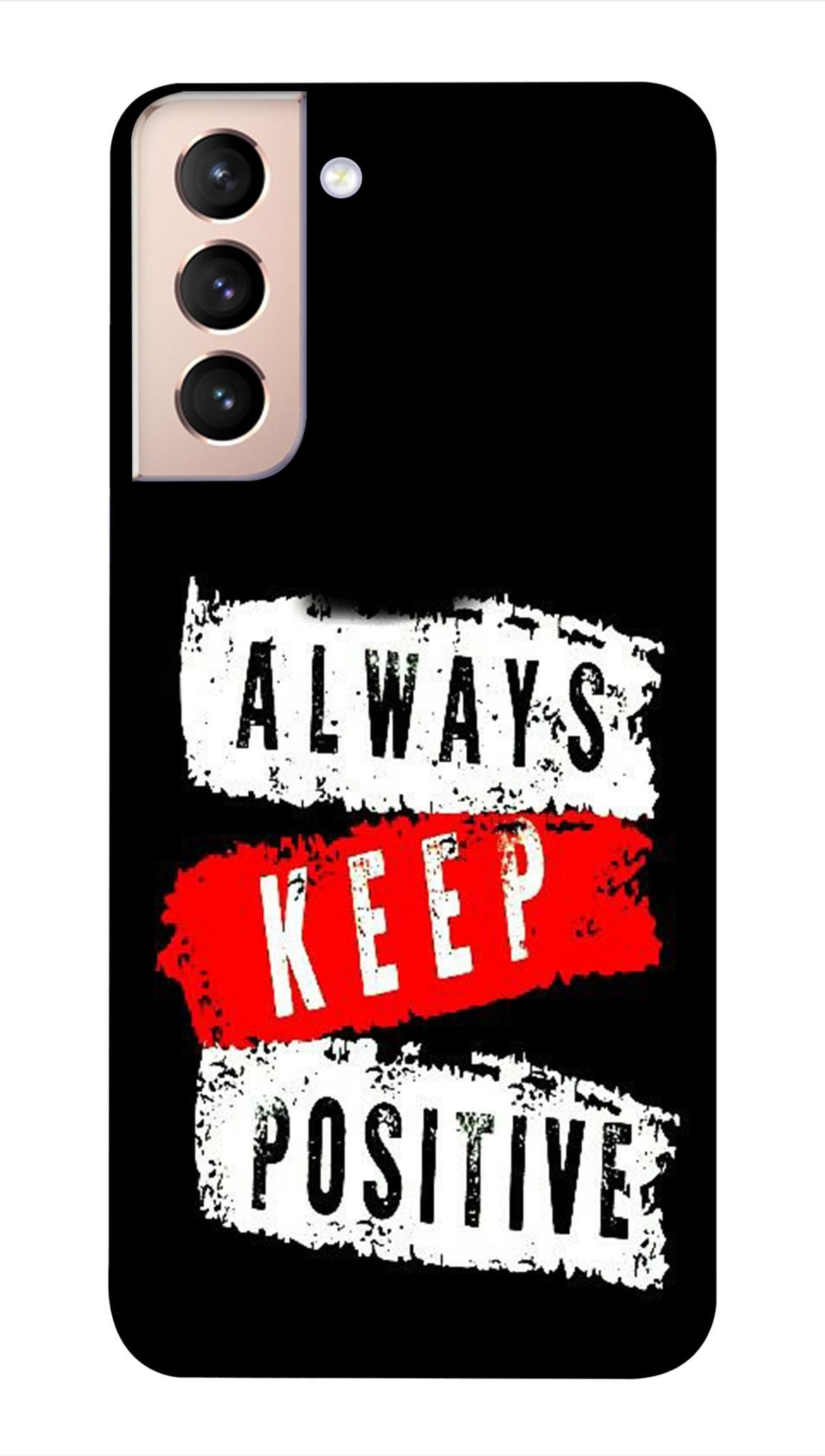 Samsung Galaxy S22 Plus 5G Back Cover Always Keep Positive Printed Hard Case