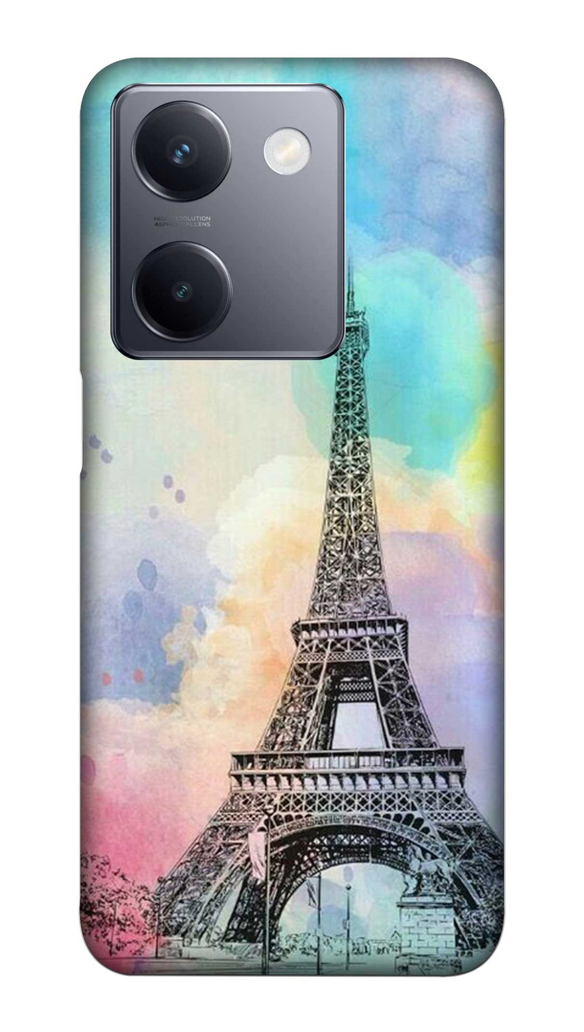 Back Cover For Vivo Y200 Pro 5G Back Cover |VIVO Y300 Plus 5G Back Cover | Stylish Protection for Vivo Y300 Plus Back Cover | VIVO Y200 Pro 5G Back Case | Tower Printed Hard Case
