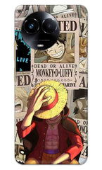 REALME 11 5G Back Cover Anime One Piece Wanted Luffy  Printed Hard Case