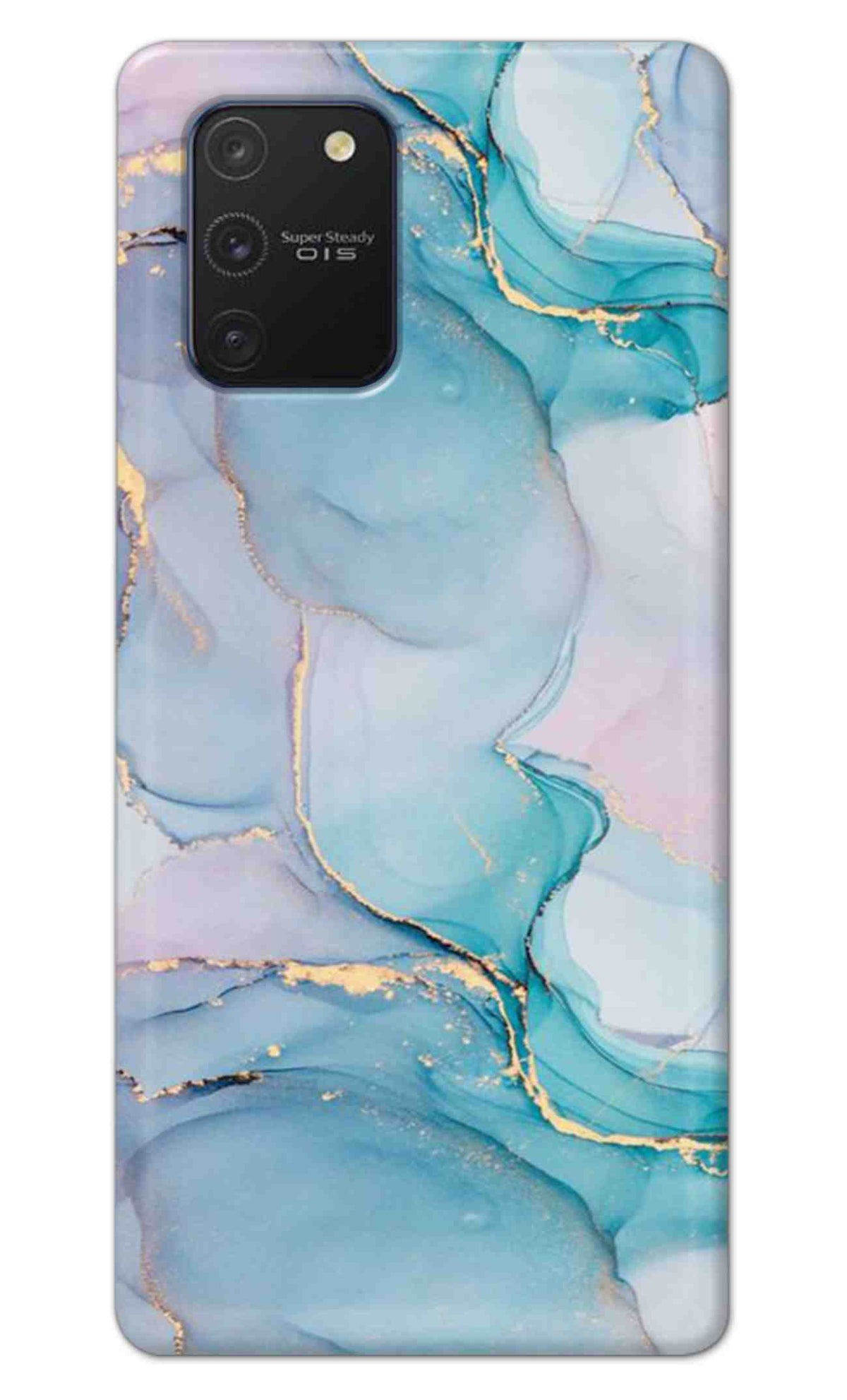 Samsung Galaxy Note 10 Lite Back Cover Blue Marble Printed Hard Case