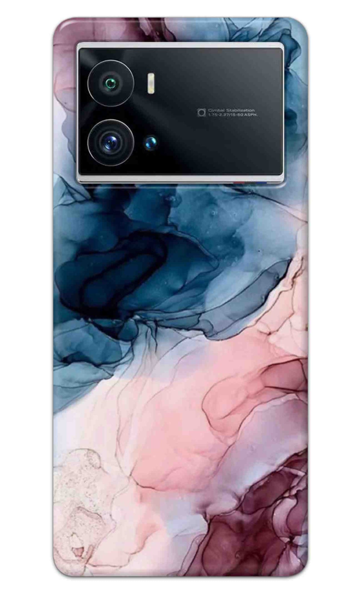 iQOO 9 PRO 5G Back Cover Marble Color Printed Hard Case