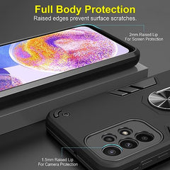 Samsung A23 Back Cover | Samsung A23 5G Back Cover | Samsung Galaxy A23 Back Cover | Sleek Protection for Your Device | 360 Degree Full Protection with Ring Holder Kickstand