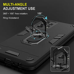 Samsung A23 Back Cover | Samsung A23 5G Back Cover | Samsung Galaxy A23 Back Cover | Sleek Protection for Your Device | 360 Degree Full Protection with Ring Holder Kickstand