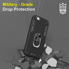iPhone 6s Back Cover & iPhone 6 Back Cover - Precision Fit iPhone 6s Cover - Sleek Design, Enhanced Protection, and Easy Access to All Ports 360 Degree Full Protection with Ring Holder Kickstand