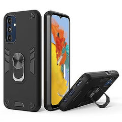 Samsung M14 5G Back Cover, Durable Samsung M14 Cover, Premium M14 5G Samsung Mobile Cover, Shockproof Protection Case 360 Degree Full Protection with Ring Holder Kickstand