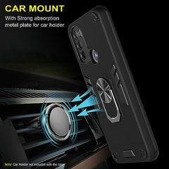 Premium Moto G31 Back Cover | Stylish Moto G 31 Back Cover | Enhanced Durability and Perfect Fit for Motorola G31 Back Cover 360 Degree Full Protection with Ring Holder Kickstand