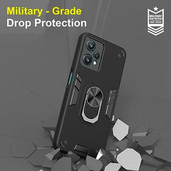 OnePlus Nord CE 2 Lite 5G Back Case | Durable OnePlus Nord CE2 Lite 5G Back Cover for Enhanced Protection | OnePlus Nord CE 2 Lite 5G Case 360 Degree Full Protection with Ring Holder Kickstand