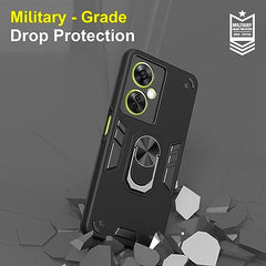 OnePlus Nord CE 3 Lite 5G Back Cover, Mobile Cover OnePlus Nord CE 3 Lite 5G, Durable and Stylish OnePlus Nord CE3 Lite 5G Back Cover 360 Degree Full Protection with Ring Holder Kickstand