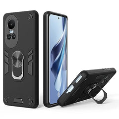 Oppo Reno 10 5G Back Cover | Oppo Reno 10 Pro Back Cover 5G | Oppo Reno 10 5+G Back Cover | Precision Fit | Enhanced Protection | 360 Degree Full Protection with Ring Holder Kickstand