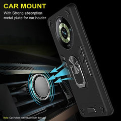 Realme 11 Pro Back Cover | Realme Narzo 60 Pro 5G Back Cover | Realme 11 Pro Plus Back Cover | 360 Degree Full Protection with Ring Holder Kickstand