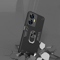 Realme C55 Back Cover | Realme Narzo N55 Back Cover | Premium Realme C55 Cover | 360 Degree Full Protection with Ring Holder Kickstand