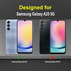 Samsung A25 5G Back Cover | Premium Samsung Galaxy A25 5G Back Cover | Durable A25 5G Samsung Cover | 360 Degree Full Protection with Ring Holder Kickstand
