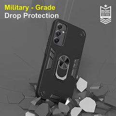 Samsung A34 5G Back Cover - Durable and Sleek A34 5G Samsung Back Cover - Perfect Fit Samsung A34 Back Cover for Ultimate Protection 360 Degree Full Protection with Ring Holder Kickstand