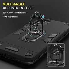 Samsung A34 5G Back Cover - Durable and Sleek A34 5G Samsung Back Cover - Perfect Fit Samsung A34 Back Cover for Ultimate Protection 360 Degree Full Protection with Ring Holder Kickstand